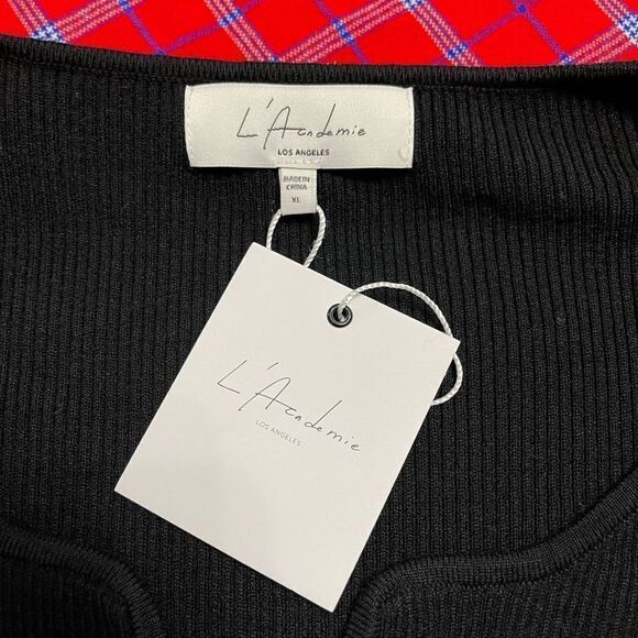 NWT L’Academie Black Dress Size XL NEW - Picture 6 of 10